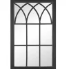 Decorative Mirrors-Kirkland's Home Grandview Arched Frame Mirror Black