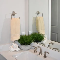 Arrangements & Greenery-Kirkland's Home Grass Arrangement In Gray Ceramic Bowl Green/Gray