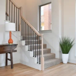 Arrangements & Greenery-Kirkland's Home Grass Arrangement In White Cement Pot Green/White