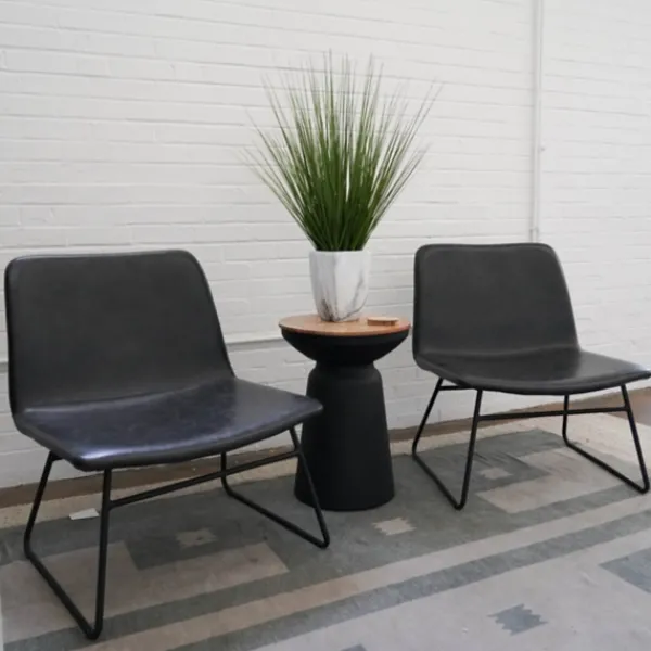 Arrangements & Greenery-Kirkland's Home Grass Arrangement In White Marble Pot Green