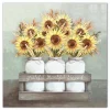 Wall Quotes & Signs-Kirkland's Home Gratitude Sunflowers Canvas Art Print Yellow