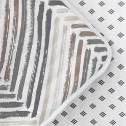 Quilts-Kirkland's Home Gray Chevron Reversible 2-Pc. Twin Quilt Set Gray/White