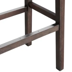 Bar Stools & Counter Height Stools-Kirkland's Home Gray Nailhead Trim Saddle Bar Stools, Set Of 2
