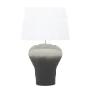 Table Lamps-Kirkland's Home Gray Ombre Ceramic Table Lamp White