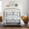 Quilts-Kirkland's Home Gray Reine-Marie King 3-Pc. Quilt Set Gray/Yellow/White