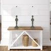 Table Lamps-Kirkland's Home Gray Spindle Body Table Lamps, Set Of 2 White