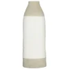 Vases-Kirkland's Home Gray Two Tone Stoneware Coastal Vase Gray/White