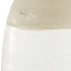 Vases-Kirkland's Home Gray Two Tone Stoneware Coastal Vase Gray/White