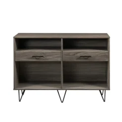 Console Tables-Kirkland's Home Gray Weathered Farmhouse Table Console