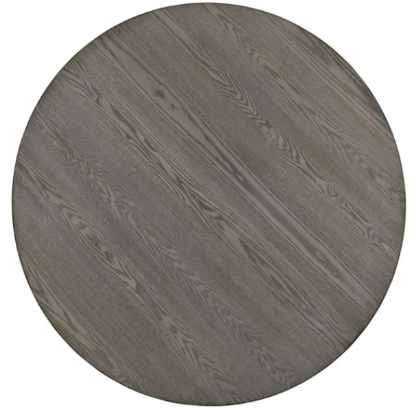 Dining Tables-Kirkland's Home Gray Wooden Fiji Round Dining Table