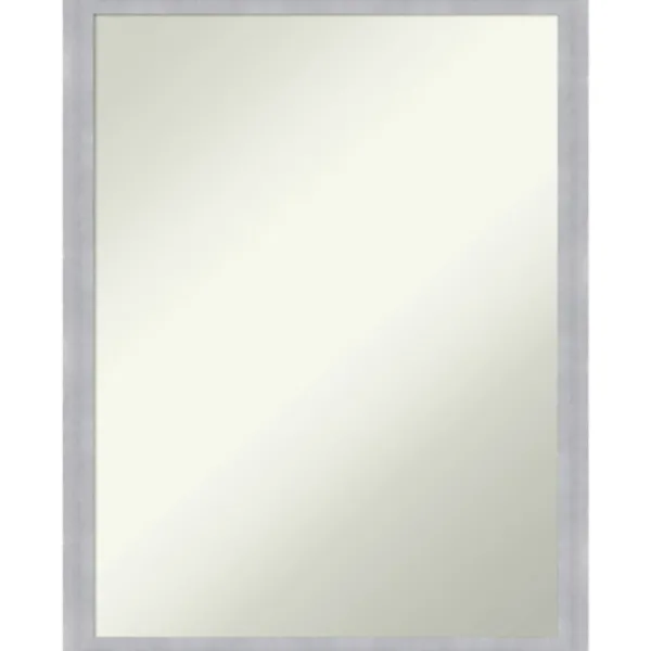 Decorative Mirrors-Kirkland's Home Grayson Brushed Nickel Framed Wall Mirror