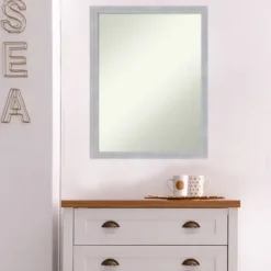 Decorative Mirrors-Kirkland's Home Grayson Brushed Nickel Framed Wall Mirror