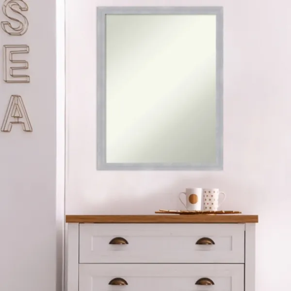 Decorative Mirrors-Kirkland's Home Grayson Brushed Nickel Framed Wall Mirror