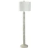 Floor Lamps-Kirkland's Home Greecian Leaves Floor Lamp White