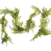 Arrangements & Greenery-Kirkland's Home Green And Purple Maytime Garland Purple/Green