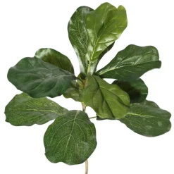 Trees & Topiaries-Kirkland's Home Green Fiddle Leaf Tree, 5 Ft.