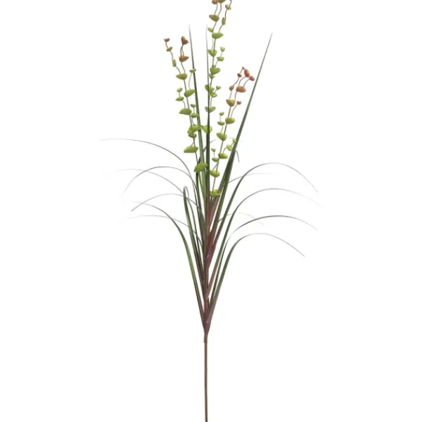 Trees & Topiaries-Kirkland's Home Green Potted Eucalyptus Grass, 24 In.