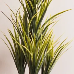 Trees & Topiaries-Kirkland's Home Green Yucca Tree In Black Planter