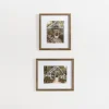 Framed Art-Kirkland's Home Greenhouse Garden Framed Art Prints, Set Of 2 Green/White/Brown