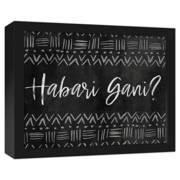 Wall Plaques-Kirkland's Home Habari Gani Kwanzaa Wall Plaque