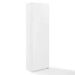 Cabinets & Sideboards-Kirkland's Home Halie White Wood 2-Door Pantry Closet