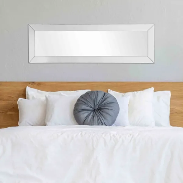 Decorative Mirrors-Kirkland's Home Halifax Long Beveled Edge Wall Mirror