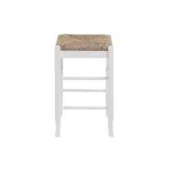 Bar Stools & Counter Height Stools-Kirkland's Home Handwoven Counter Stool White
