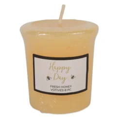 Candles-Kirkland's Home Happy Day Honey Votive Candles, Set Of 8 Yellow