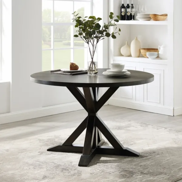 Dining Tables-Kirkland's Home Hayden Round Dining Table