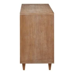 Cabinets & Sideboards-Kirkland's Home Hazelnut Prism Cabinet Brown