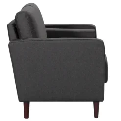 Sofas & Loveseats-Kirkland's Home Heather Chelsea Modern Sofa Gray