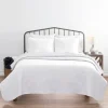 Bedspreads & Coverlets-Kirkland's Home Herringbone Quilted 3-Pc. King Coverlet Set White