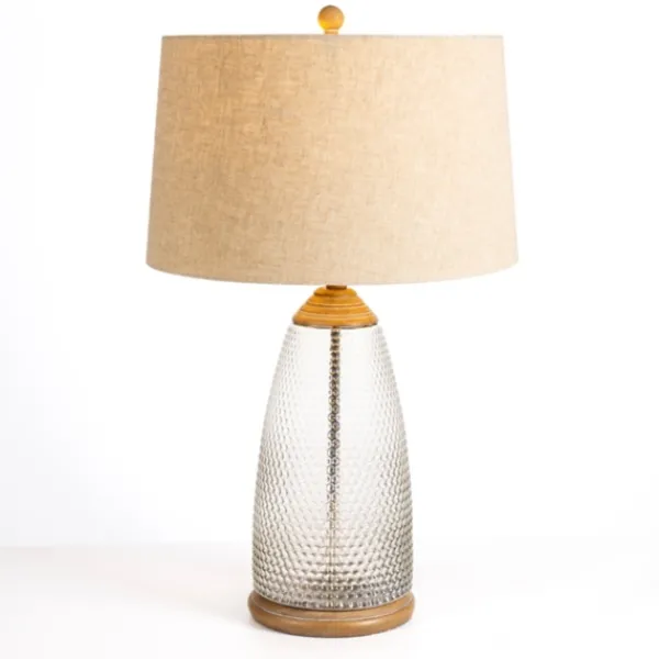 Table Lamps-Kirkland's Home Hobnail Glass Table Lamp Tan