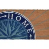 Doormats-Kirkland's Home Home Compass Doormat Blue/Tan