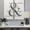 Wall Quotes & Signs-Kirkland's Home Home Is The Story Framed Wall Plaques, Set Of 2 Gray