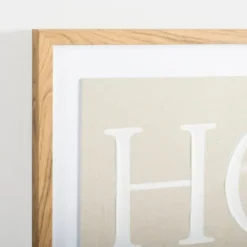 Wall Quotes & Signs-Kirkland's Home Home Linen Framed Wall Plaque White/Tan