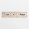 Wall Quotes & Signs-Kirkland's Home Home Sweet Home Rustic Door Frame Wood Wall Plaque White/Brown/Tan