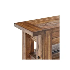 Console Tables-Kirkland's Home Honey Acacia Rustic Console Table Tan