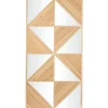 Wall Quotes & Signs-Kirkland's Home Honey Geometric Mirror Rec Gle Wall Plaque Tan