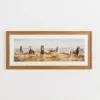 Framed Art-Kirkland's Home Horse Stampede Framed Art Print Brown/Gray