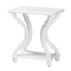 Accent & End Tables-Kirkland's Home Hourglass Wood Accent Table White