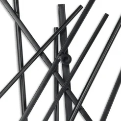Wall Plaques-Kirkland's Home Icilio Abstract Linear Wall Plaque Black