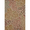 Outdoor Rugs-Kirkland's Home Ikat Coral Sunset Outdoor Area Rug, 5X7 Red/Gray/Yellow