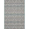 Outdoor Rugs-Kirkland's Home Ikat Diamond Indigo Outdoor Area Rug, 5X7 Blue/White/Tan