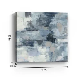 Canvas Art-Kirkland's Home In The Clouds Canvas Art Print, 30X30 In. Blue/Gray