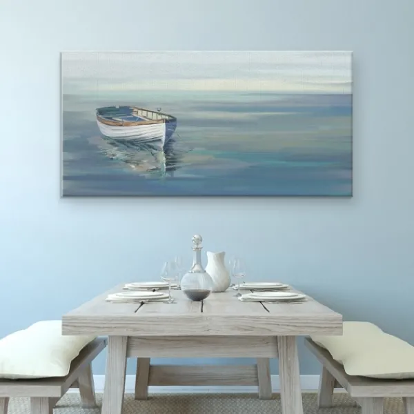 Canvas Art-Kirkland's Home In The Moment Canvas Art Print Blue