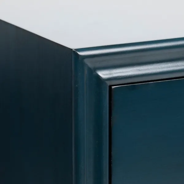 Dressers & Chests-Kirkland's Home Indigo 3-Drawer Wood Chest Blue