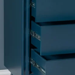 Dressers & Chests-Kirkland's Home Indigo 3-Drawer Wood Chest Blue