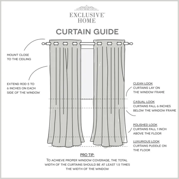 Curtains & Drapes-Kirkland's Home Indigo Floral 2-Pc. Curtain Panel Set, 84 In. Blue/White