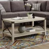 Coffee Tables-Kirkland's Home Industrial X-Frame Coffee Table White